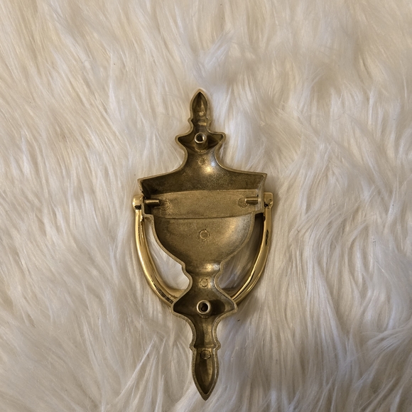Boyle Gold Door Knocker - Picture 3 of 4
